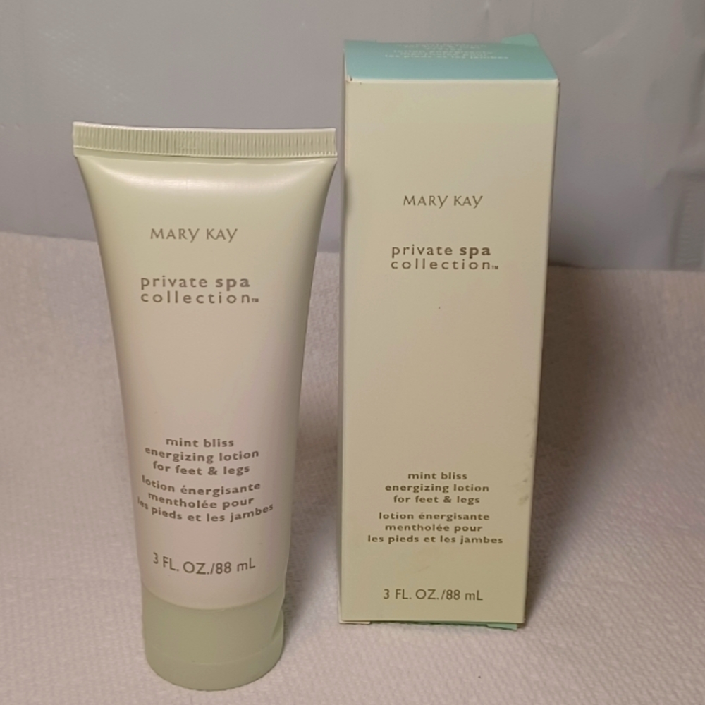 Mary Kay Mint Bliss Energizing Lotion For Feet & Legs NEW